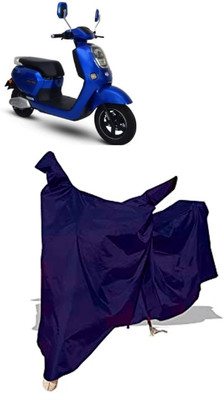 Amexride Two Wheeler Cover for Okinawa(Lite, Blue)