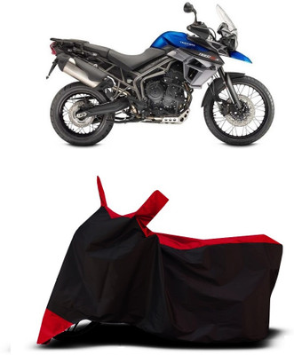 OliverX Waterproof Two Wheeler Cover for Triumph(Tiger 800 XR, Red)
