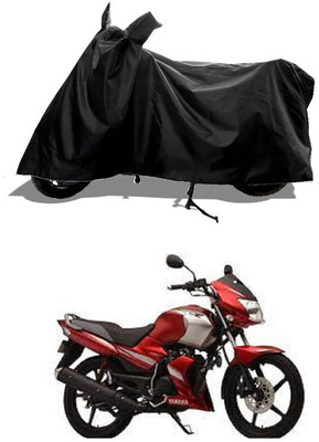 GROFATIK Two Wheeler Cover for Yamaha(Gladiator RS, Black)