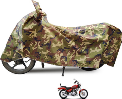 Euro Care Waterproof Two Wheeler Cover for Yamaha(Enticer, Black)