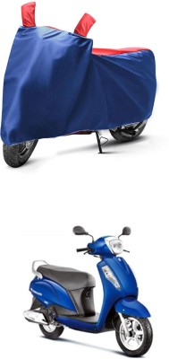 KAHRA Waterproof Two Wheeler Cover for Suzuki(Access 125, Blue, Red)