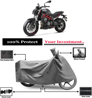 Amexride Two Wheeler Cover for Benelli(302 S, Grey)