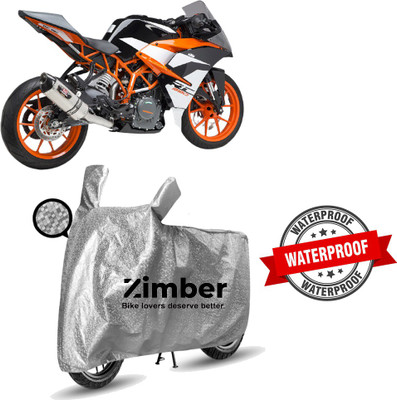 APNEK Two Wheeler Cover for KTM(RC 390, Silver)