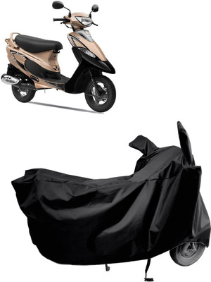 Amexride Two Wheeler Cover for TVS(Pep Plus BS6, Multicolor)