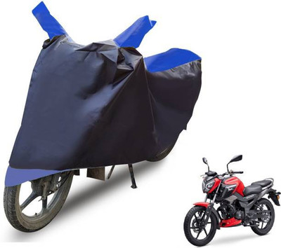RAAMKM Waterproof Two Wheeler Cover for TVS(Raider, Black, Blue)