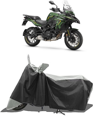 GROFATIK Two Wheeler Cover for Benelli(TRK 502, Grey)