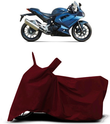VESMEI Two Wheeler Cover for Hyosung(GTS 300 BS6, Red)