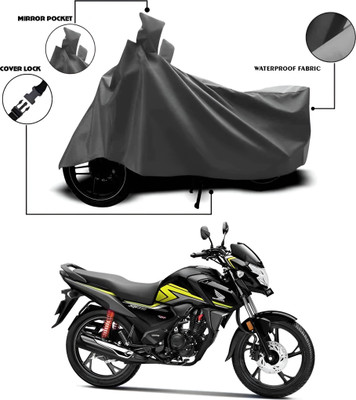 Autowish Waterproof Two Wheeler Cover for Honda(SP 125, Grey)