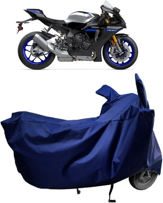 Amexride Two Wheeler Cover for Yamaha(YZF R1 M, Blue)