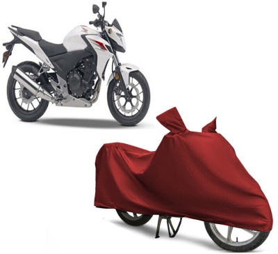 EGAL Two Wheeler Cover for Honda(CB500F, Maroon)