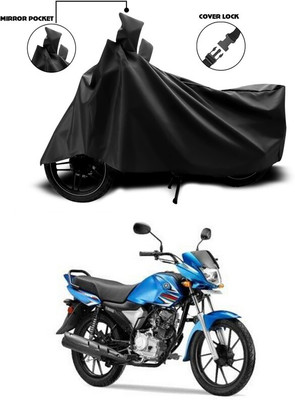 DeepShakshi AUTOMOTIVE Two Wheeler Cover for Yamaha(Saluto RX, Black)