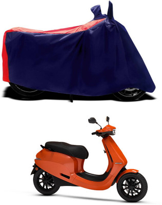 CODOKI Waterproof Two Wheeler Cover for Ola(Red)