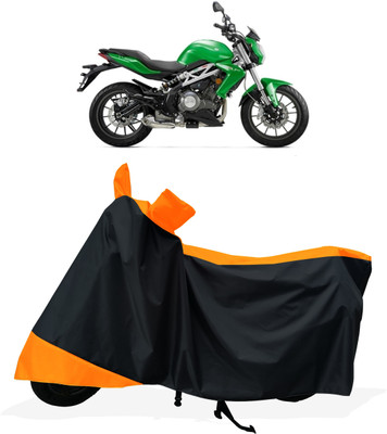Tricway Two Wheeler Cover for Benelli(TNT 300, Orange)