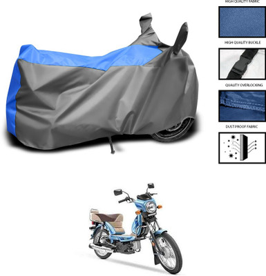 CODOKI Waterproof Two Wheeler Cover for TVS(XL 100, Grey, Blue)