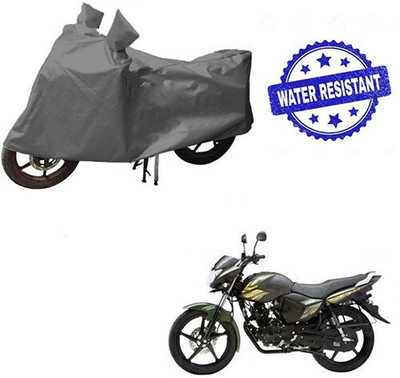 DeepShakshi AUTOMOTIVE Waterproof Two Wheeler Cover for Yamaha(Saluto, Grey)