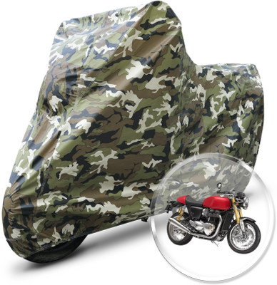 Neodrift Two Wheeler Cover for Triumph(Thruxton 1200 R, Green)