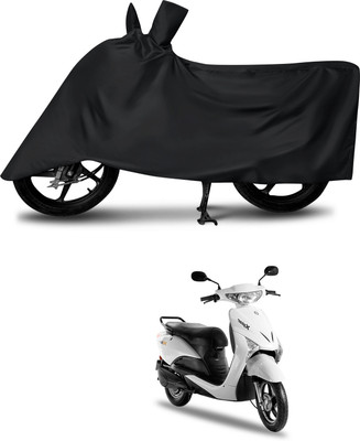 DeepShakshi AUTOMOTIVE Waterproof Two Wheeler Cover for Indus(Yo Xplor, Black)