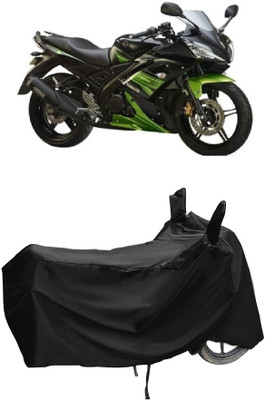 Autoprime Two Wheeler Cover for Yamaha(YZF R15S, Black)