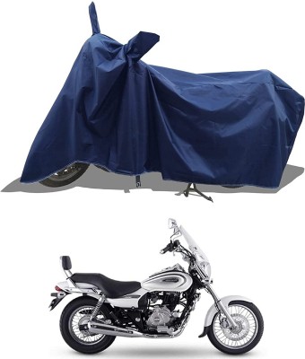 KEDIT Two Wheeler Cover for Bajaj(Avenger 220 Cruise, Blue)