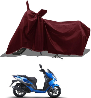 DeepShakshi AUTOMOTIVE Waterproof Two Wheeler Cover for Bajaj(Blade 125, Maroon)