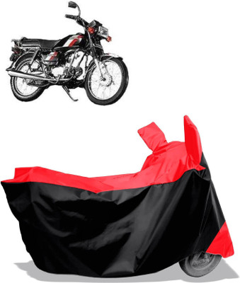 KEDIT Two Wheeler Cover for Hero(CD 100 SS, Black)