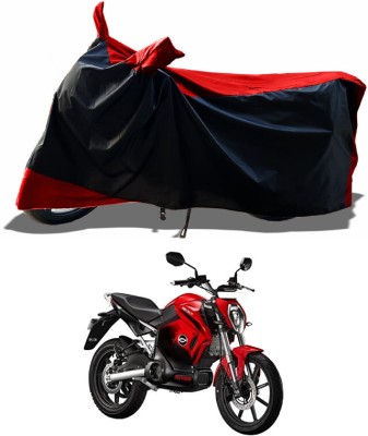 AESTRYD Two Wheeler Cover for Revolt(Motors RV 400 BS6, Red)