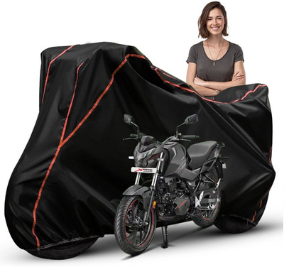 Car Styling Waterproof Two Wheeler Cover for Hero(Xtreme 160 R, Black, Red, Multicolor)