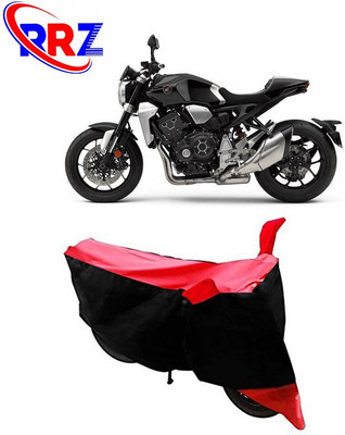 AutoGalaxy Waterproof Two Wheeler Cover for Honda(CB 1000R, Black, Red)