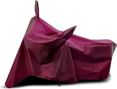 KEDIT Two Wheeler Cover for TVS(Apache RTR 180, Maroon)