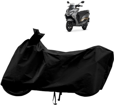 Horseyaart Waterproof Two Wheeler Cover for Suzuki(Burgman Street, Black)