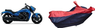 malti Two Wheeler Cover for Suzuki(Intruder M1800R, Red, Blue)