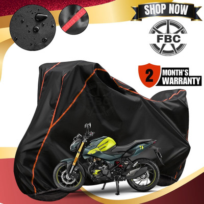 AUTOCAD Waterproof Two Wheeler Cover for Hero(Motocorp Xtreme 160 R, Black, Red)