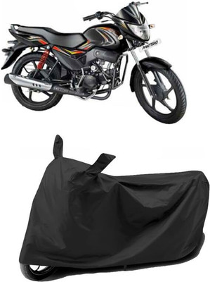 AASHTIK MART Two Wheeler Cover for Mahindra(Pantero, Black)