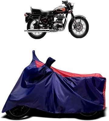 VESMEI Two Wheeler Cover for Bajaj(Discover 125 DTS-i, Red)