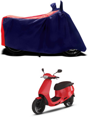CODOKI Waterproof Two Wheeler Cover for Ola(Red)