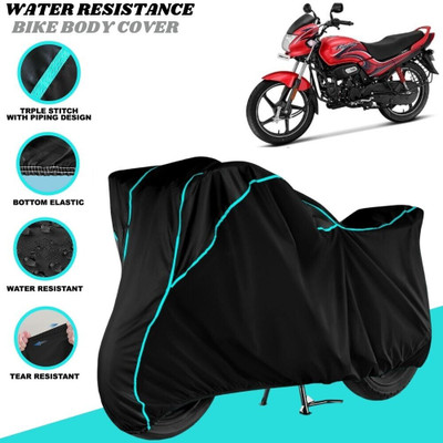 SRP PRODUCT Waterproof Two Wheeler Cover for Hero(Passion Plus, Black)