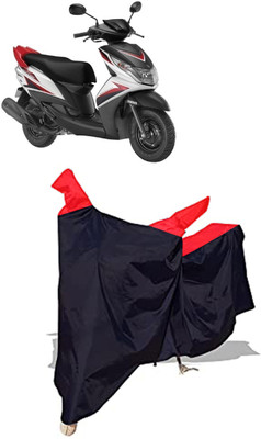 Amexride Two Wheeler Cover for Yamaha(Ray Z BS6, Black)