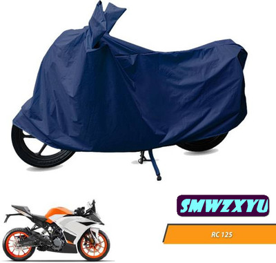 smwzxyu Waterproof Two Wheeler Cover for KTM(RC 125, Blue)