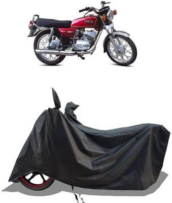 AASHTIK MART Two Wheeler Cover for Yamaha(RX 100, Black)