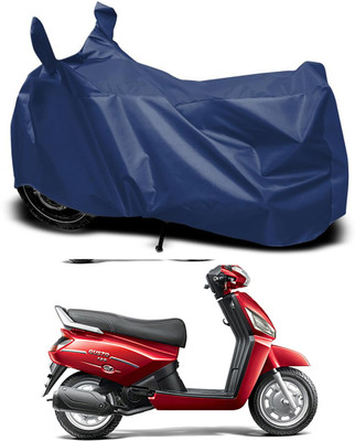 RABABLI Waterproof Two Wheeler Cover for Mahindra(Gusto 125 BS6, Blue)