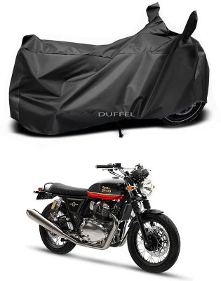 SK AUTO Two Wheeler Cover for Royal Enfield(Black)