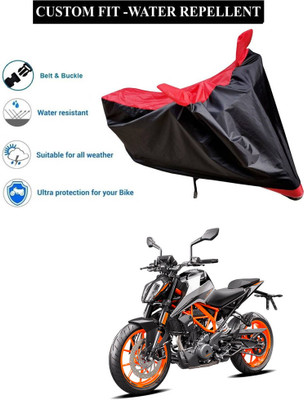 CODOKI Waterproof Two Wheeler Cover for KTM(390 Duke BS6, Red)