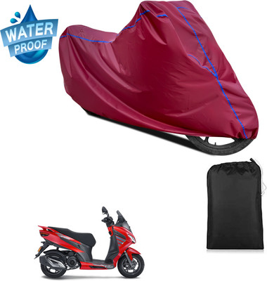 PAGORA Waterproof Two Wheeler Cover for Aprilia(SXR 160 BS6, Maroon)
