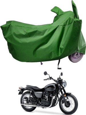 Amexride Two Wheeler Cover for Kawasaki(W800, Maroon)