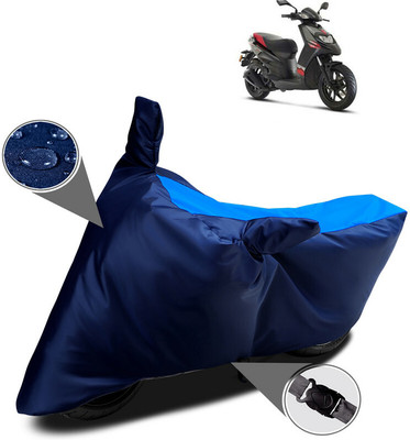 OliverX Waterproof Two Wheeler Cover for Aprilia(Strom ZX, Blue)