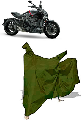 Amexride Two Wheeler Cover for Ducati(XDiavel, Maroon)