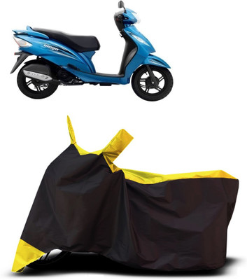VESMEI Two Wheeler Cover for Bajaj(Wind 125, Yellow)