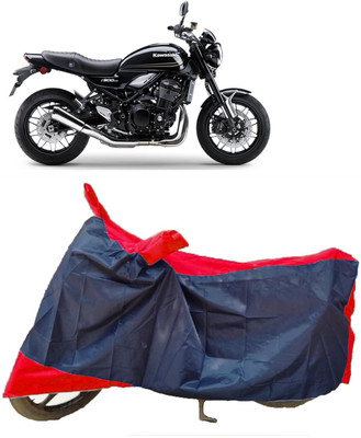 ANTOFY Two Wheeler Cover for Kawasaki(Z900RS BS6, Red, Blue)