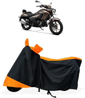 Tricway Two Wheeler Cover for Suzuki(Intruder 250 BS6, Orange)