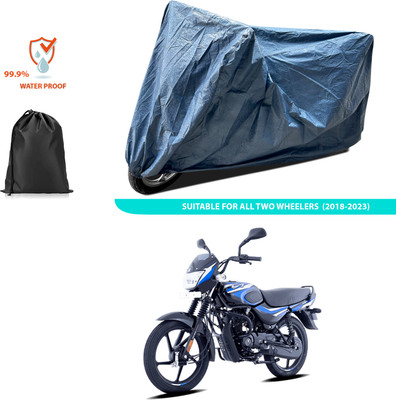 CODOKI Waterproof Two Wheeler Cover for Bajaj(CT100, Blue)